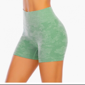 Camouflage shorts Green