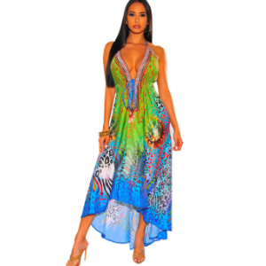 Sophia chiffon beach dress