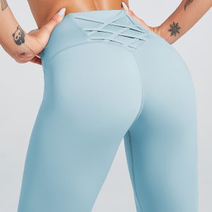 Neo-Blue-crossback leggings